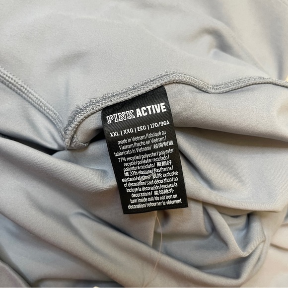 Pink Active Soft Ultimate High Waist 6” Biker Shorts Gray Women’s Size XXL New - Picture 12 of 15